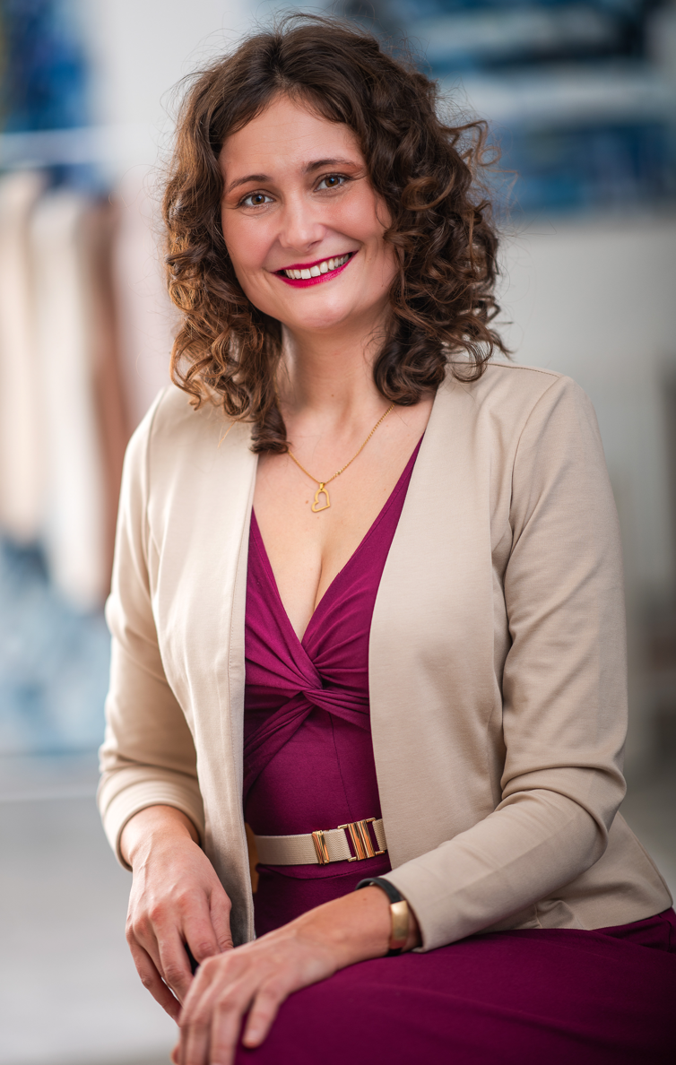 Petra Bulantová, osobní stylistka a zakladatelka Kapi Styling, portrét